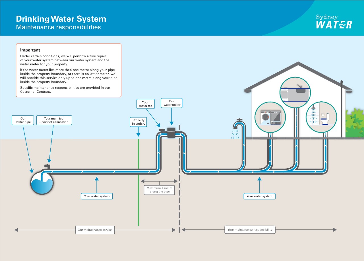 Drinking water diagram