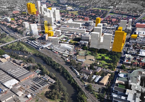 Artist's impression Liverpool CBD